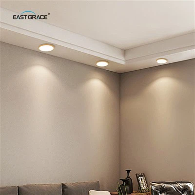 Slim Recessed wonn ki ap dirije panèl limyè a